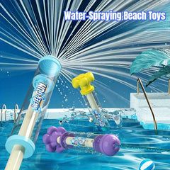 Summer Water Splashing Games Fireworks 4 Colors Interactive Pool Lawn Toys