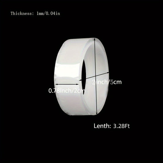Nano Double sided Tape High Viscosity Washable Transparent Acrylic