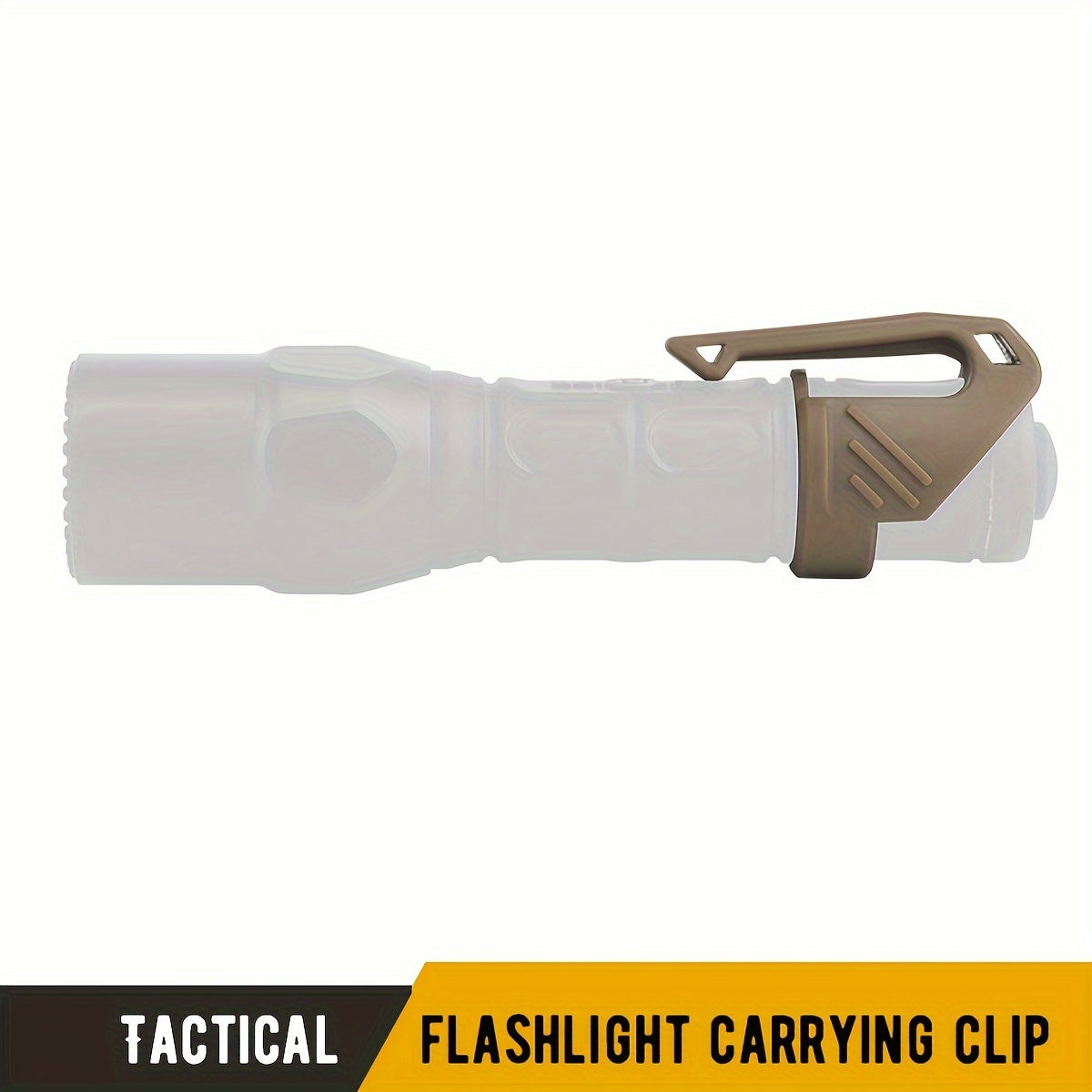 Flashlight Carry Clip - Convenient Accessory for Easy Transportation