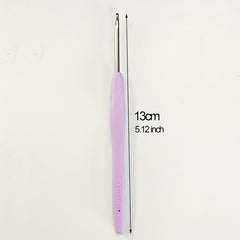 10pcs Crochet Hooks Set Soft Handle Thin Crochet Tool Kit