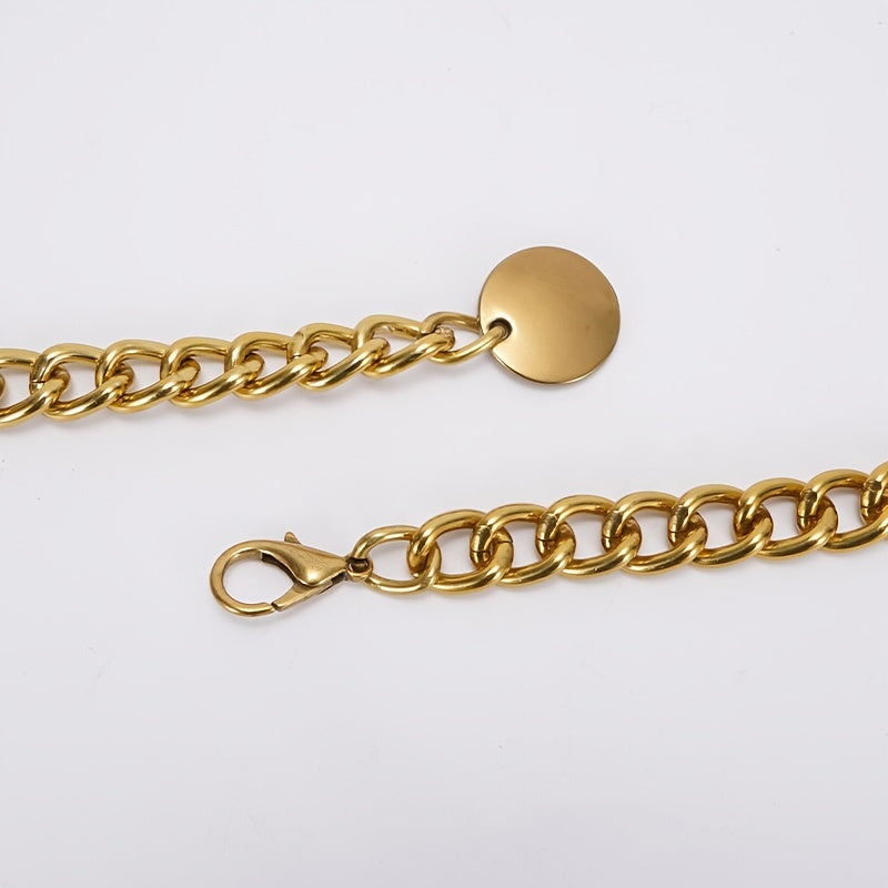 Women's Metal Waist Chain Belt for Dress Skirt, Thin Chain Belt, Accessories