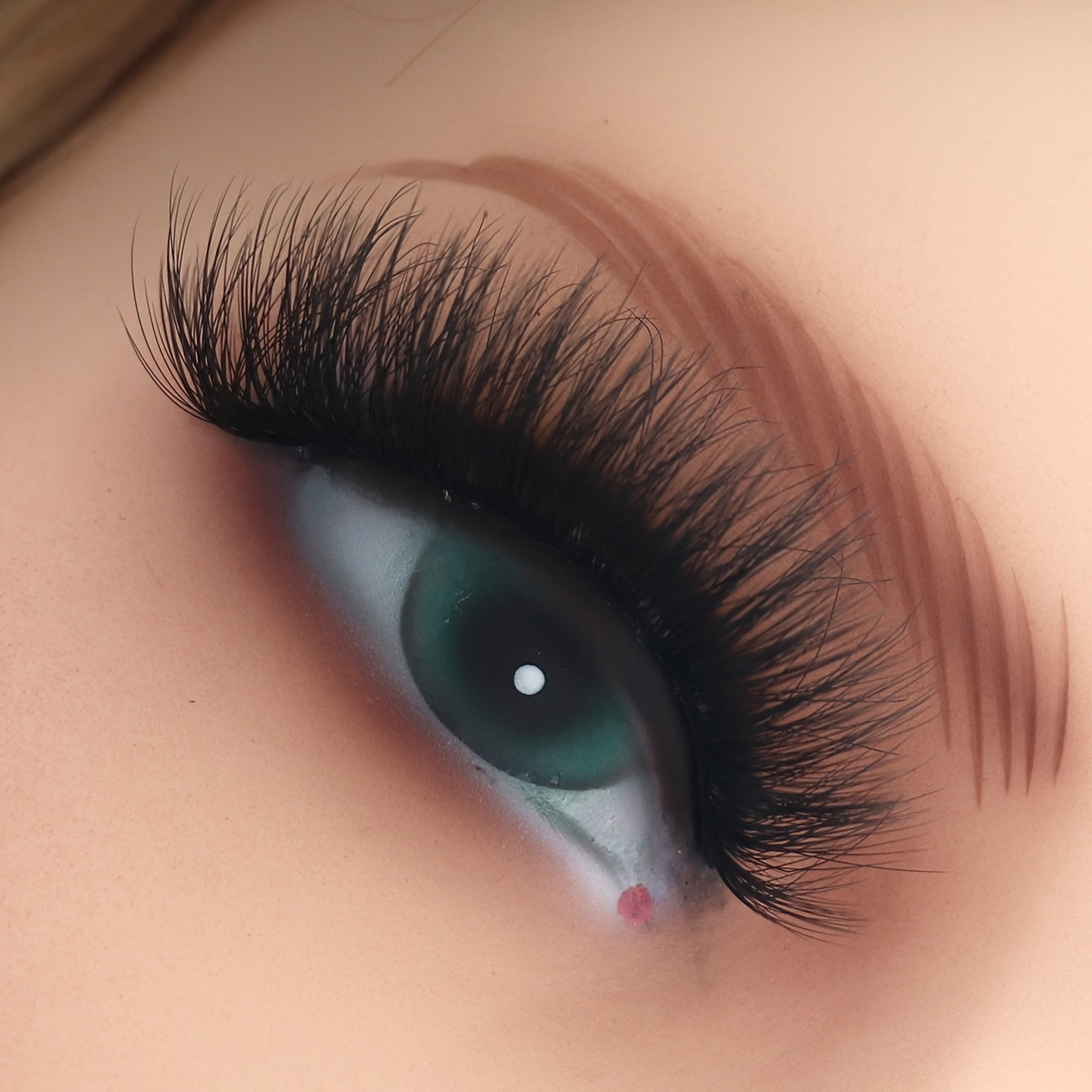 7 Pairs Full Strip Eyelashes Thick Curling 18mm Fluffy False Eyelashes