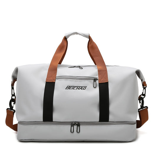 Large Capacity Luggage Bag with Wet Separation Shoe Bag