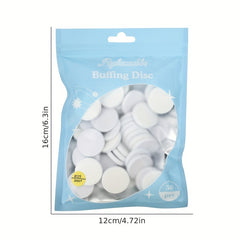 Nail Buffing Self Adhesive Sandpaper Polishing Files Sanding Pads