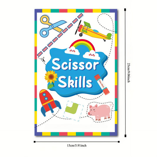 Paper Cutting Activity Book DIY Paper Art Projects No Scissors