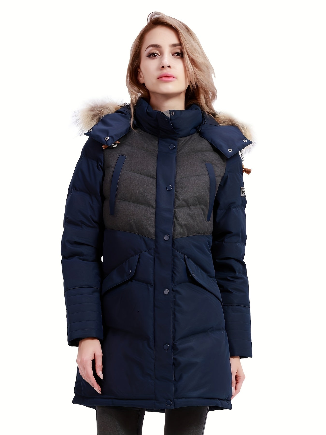 Long Down Jacket For Ladies Women's Padded Jacket Winter Comfortable