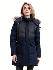 Long Down Jacket For Ladies Women's Padded Jacket Winter Comfortable