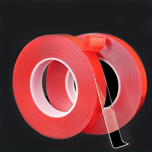 Red Film Acrylic Double sided Tape High Viscosity Non trace Car Tape
