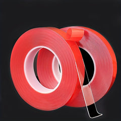 Red Film Acrylic Double sided Tape High Viscosity Non trace Car Tape