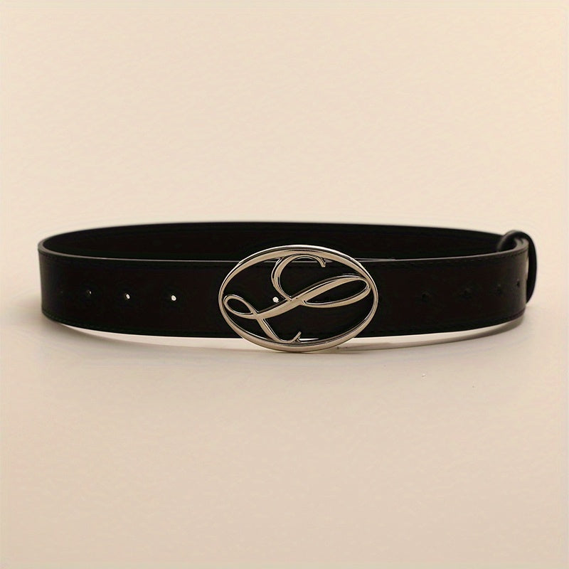 Musical Note Buckle Belt PU Leather Casual Jeans Pants Belts