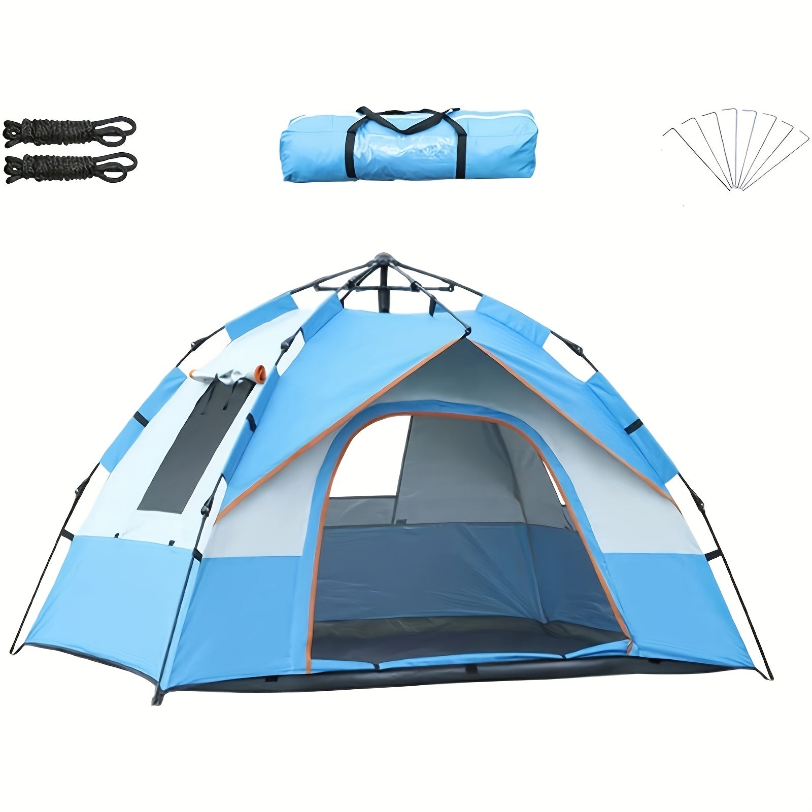 Thickened Rainproof Sunscreen Tent 2-3 Person