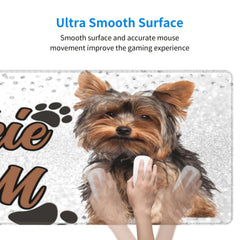Dog Mom Gaming Mouse Pad - Non Slip Rubber Base