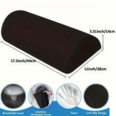 Ergonomic Office Desk Foot Rest with Washable Cover