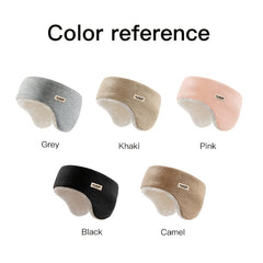 Winter Ear Warmer and Sleep Mask Combo Blackout for Unisex