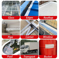 1pc 29 Width Waterproof Aluminum Foil Tape High Temperature Resistance