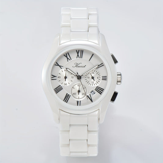 KUERST Teenager's Full Ceramic Strap Quartz Watch