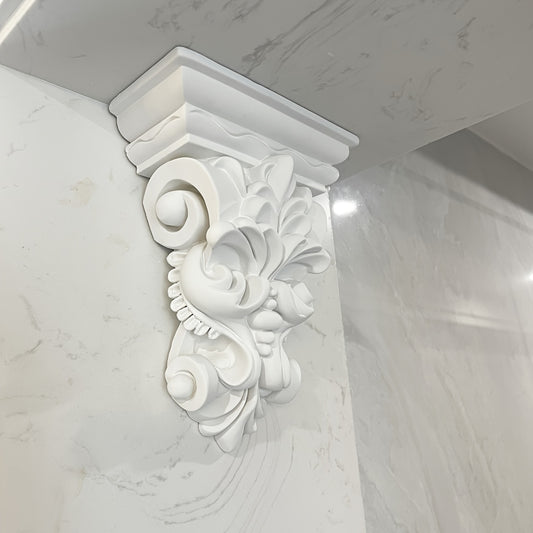 PU Beam Support Villa Exterior Wall Elephant Trunk Curved Arch Column Decoration
