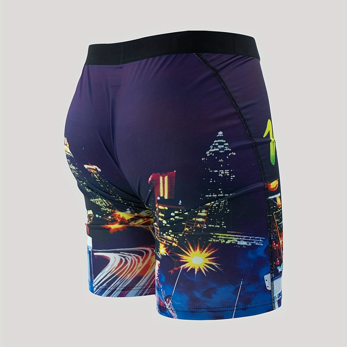 Men's Stylish Magic City Boxers High Stretch Breathable Comfort