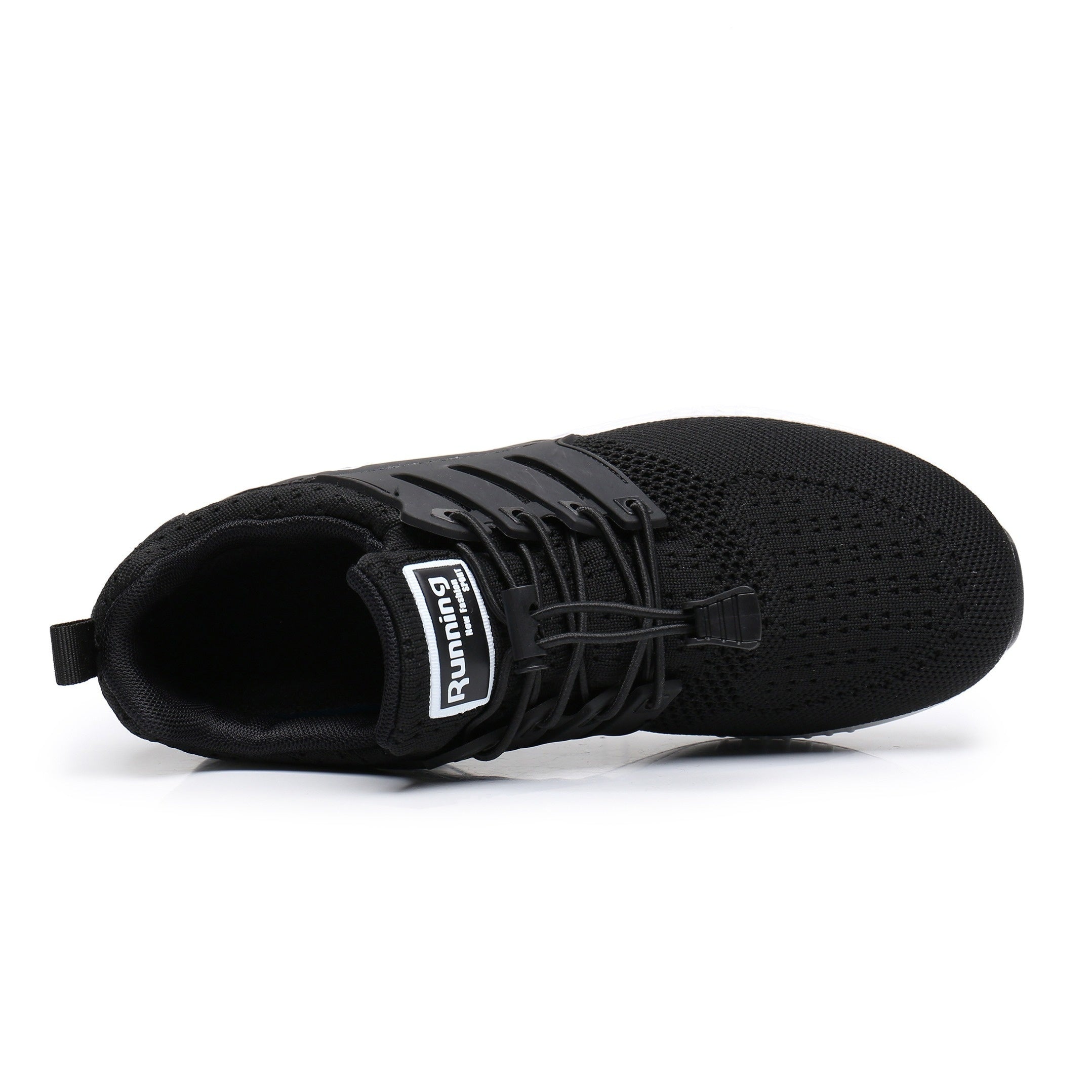 Men's Woven Knit Breathable Running Shoes Soft Sole Air Cushion Shoes