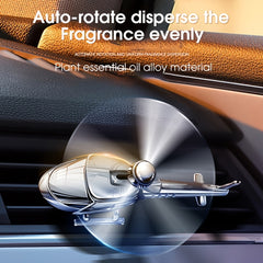 Helicopter Car Aromatherapy Ornament Air Freshener