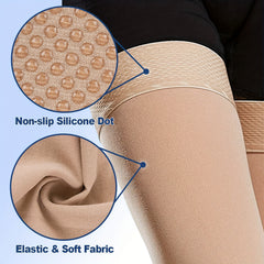 Size Up 15-20mmHg Anti-Thrombotic Compression Thigh Socks