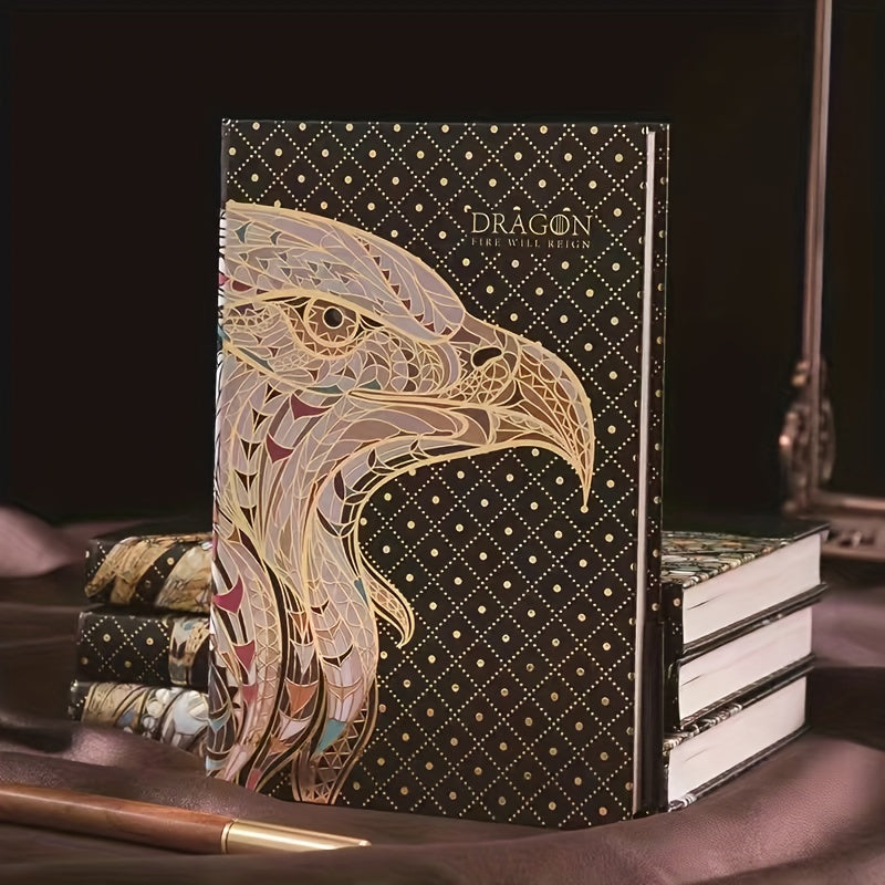 Retro Artistic Notebook Page Journal Diary Student Gift