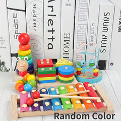 Educational Toy Set for Babies & Kids - Beads, Blocks, Music & More