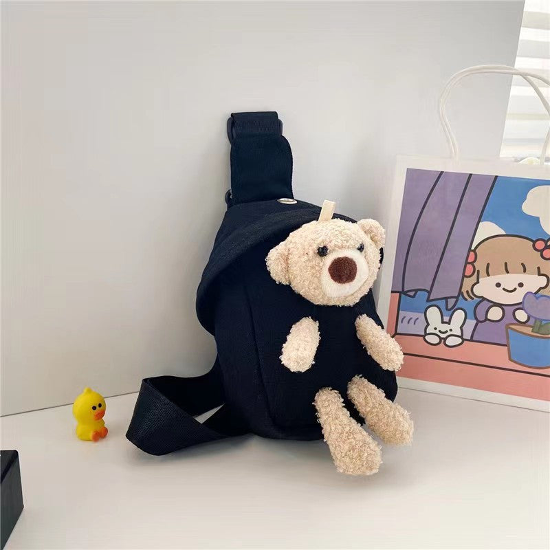 Cute Bear Cartoon Crossbody Bag for Girls