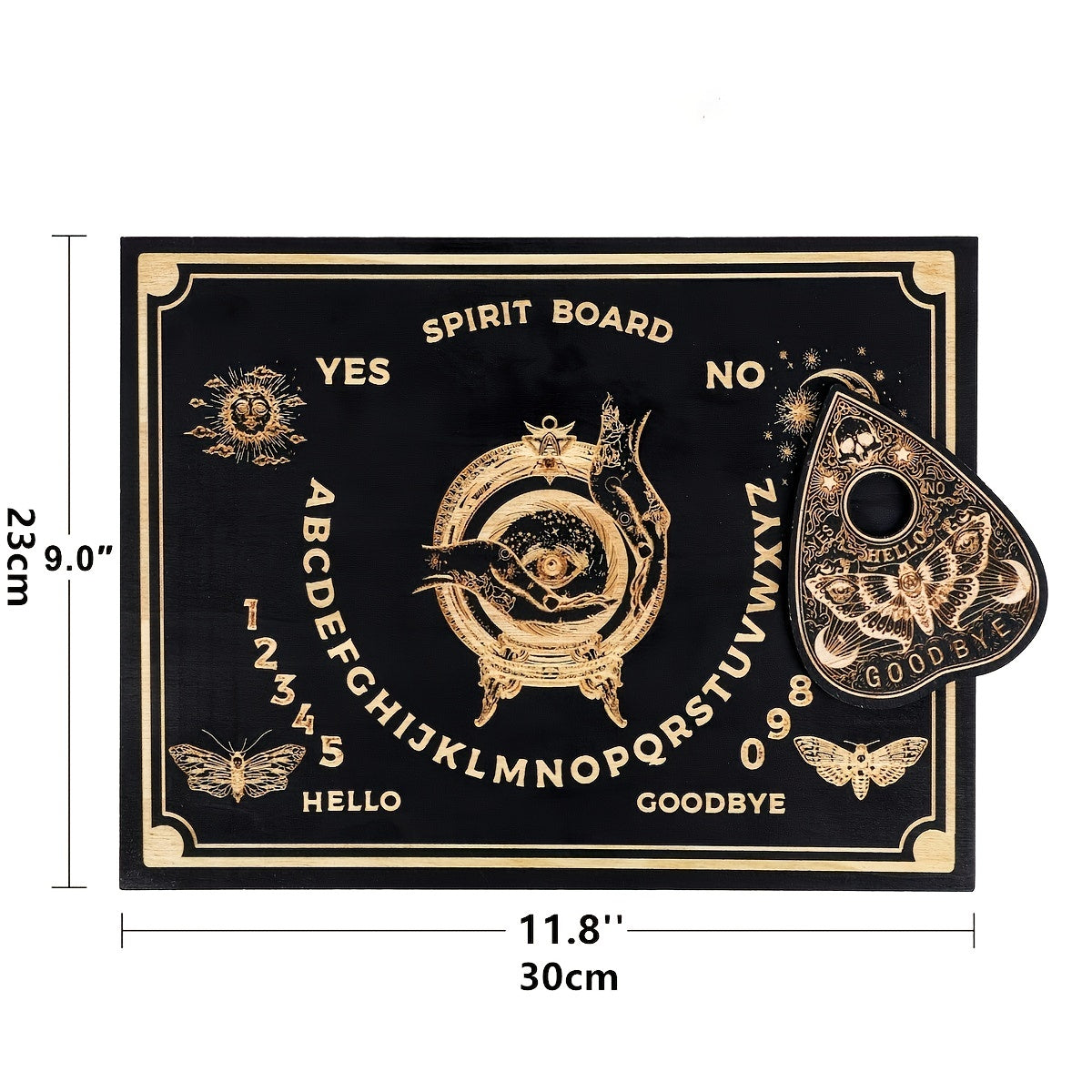 Keithwood Spirit Board & Planchette Kit - Explore Universe Mysteries