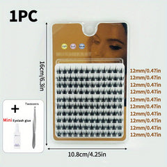 10 Rows Lazy Wild Devil False Eyelashes Set