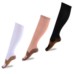 3pcs Copper Compression Socks Reduce Swelling Improve Circulation Relieve Pain