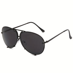 Men's Retro Sunglasses with Large Frame for Party Holiday