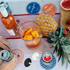 12pcs Can Lid Sealer Beverage Can Cap Protector Barricade Soda Cap Sealer