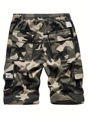 Men's Camo Cargo Shorts for Spring and Summer