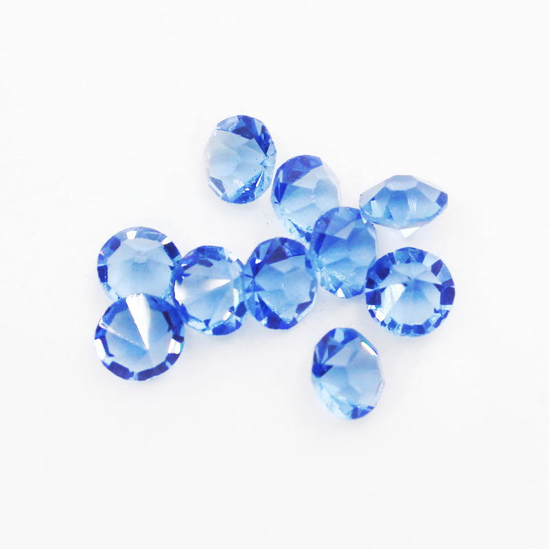 120 Pcs Birthstones Glass Crystal Jewelry Accessories