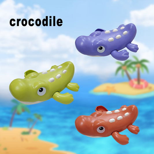 Summer Bathroom Swimming Crocodile Toy for Parent Child Play