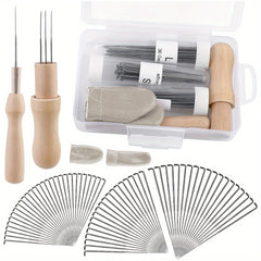 74pcs Wool Felting Needles Tools Needle Felting Supplies