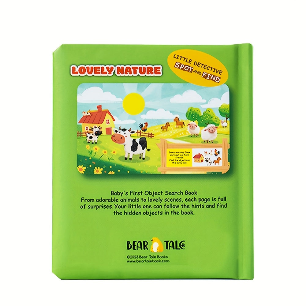 Interactive Flip Page Book for Youngsters Cognitive Ability Improvement