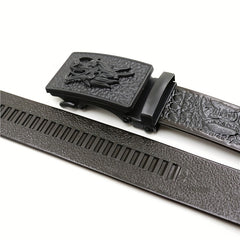 Automatic Slider Dragon Buckle Belt for Men