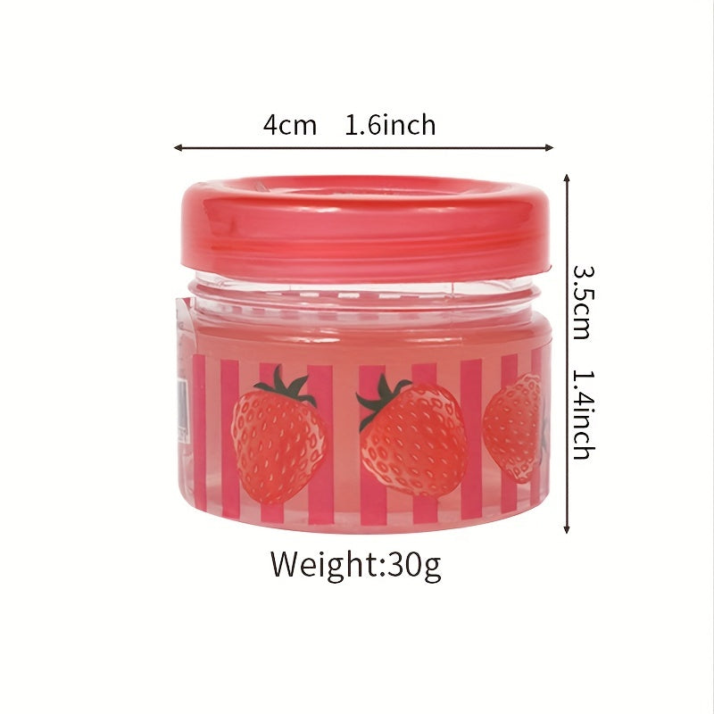 Fruit Flavor Lip Balm Moisturizing Lip Plumper Jelly Tinted Lip Mask
