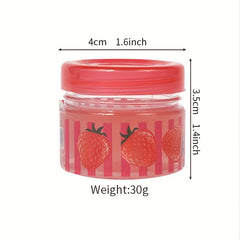 Fruit Flavor Lip Balm Moisturizing Lip Plumper Jelly Tinted Lip Mask