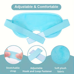 Reusable Gel Eye Mask For Puffy Eyes Dark Circles Headaches Migraine Relief