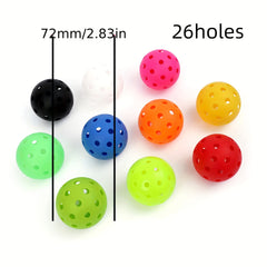 Hollow Replacement Pickleball Balls for Outdoor Play