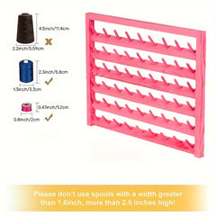 Wooden Thread Holder Wall Mounted Sewing Rack