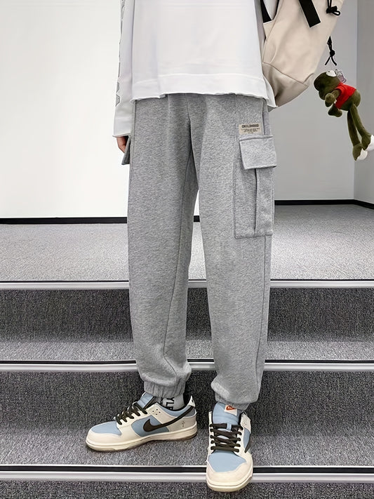 Men's Drawstring Sweatpants Loose Fit Pants