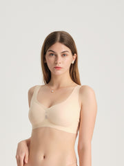 Breathable Mesh Wireless Bra, Seamless Everyday Lingerie