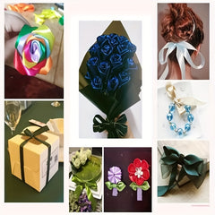 25 Yard Roll Ribbon DIY Bow Ribbon Jewelry Headwear Accessories