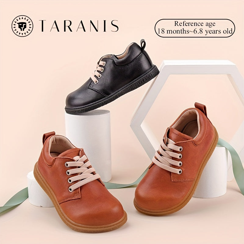 TARANIS Casual Low Top Lace Up Loafer Shoes For Girls
