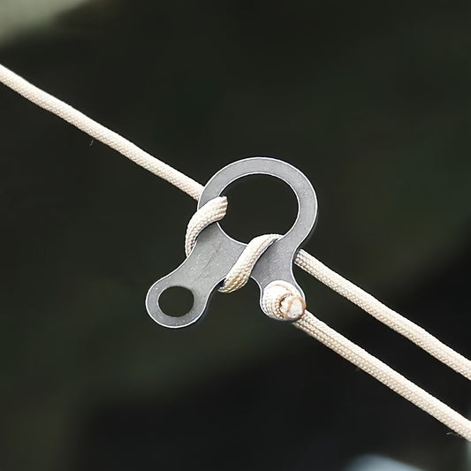 3 Holes Fast Knot Portable Outdoor Knotting Tool Camping Knotting Tool