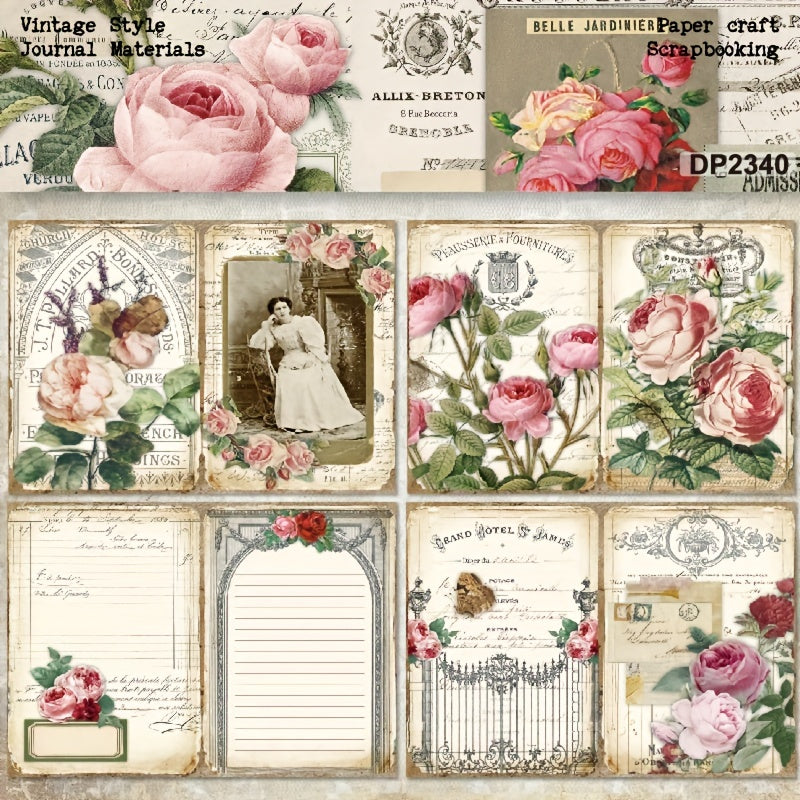 8pcs A5 DIY Photo Album Scrapbook Background Paper